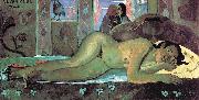 Paul Gauguin Nevermore, O Tahiti Norge oil painting reproduction